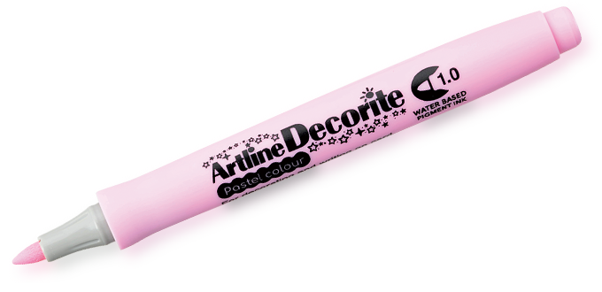 Artline Decorite 1.0 pastelpink