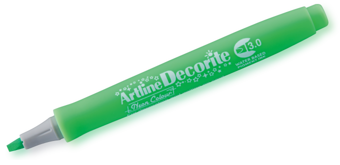 Artline Decorite 3.0 neongreen