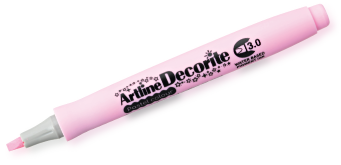 Artline Decorite 3.0 pastelpink