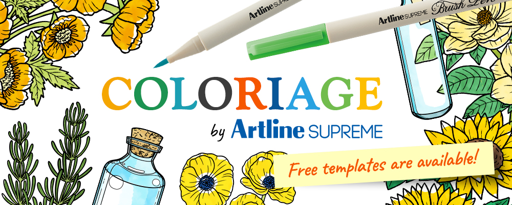 Coloriage  feature page opened