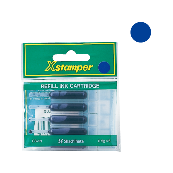 recarga de tinta para Xstamper (0.5ml x 5uds)