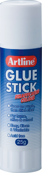 Artline GLUE STICK DISAPPEARING COLOUR