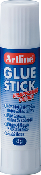 Artline GLUE STICK DISAPPEARING COLOUR (8g)