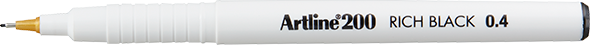 Artline 200 NEGRO RICO