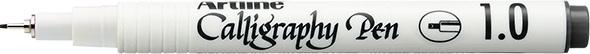 Artline Calligraphy pen (estilo plano)