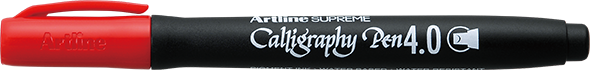 Artline SUPREME Calligraphy Pen (Flat style) 4.0