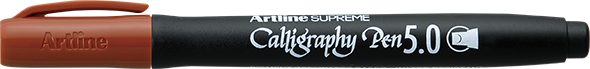 Artline SUPREME Calligraphy Pen (Flat style) 5.0