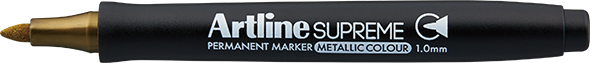 Artline SUPREME PERMANENT MARKER METALLIC COLOUR