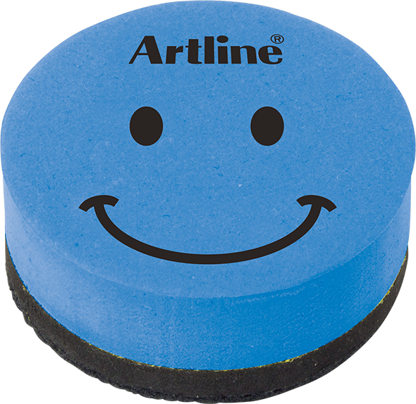 Artline Magnetic Eraser Smiley face type