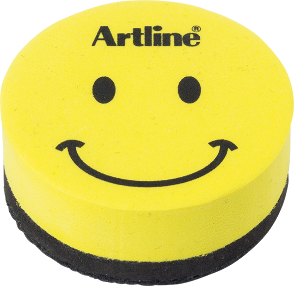 Artline Magnetic Eraser Tipo de cara sonriente