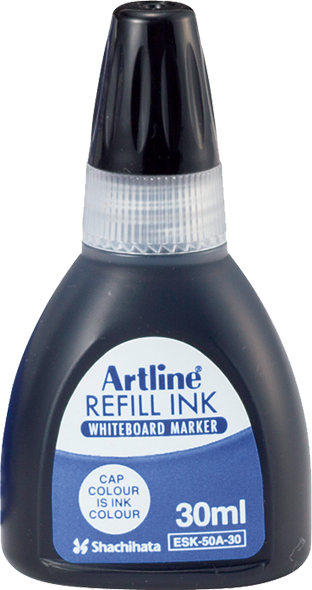 Artline TINTA DE RECAMBIO PARA ROTULADORES DE PIZARRA (30ml.)