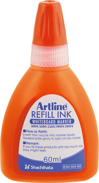 Artline REFILL INK FOR WHITEBOARD MARKERS (60ml.)