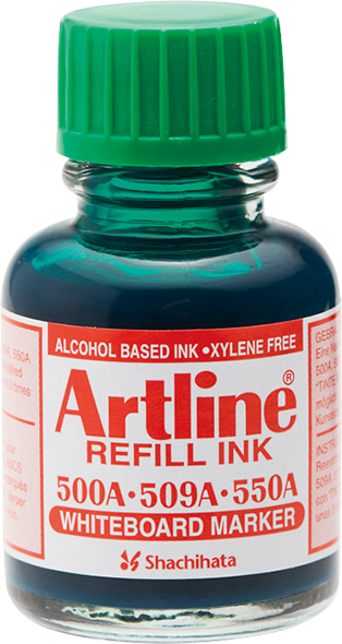 Artline TINTA DE RECAMBIO PARA ROTULADORES DE PIZARRA (20ml.)