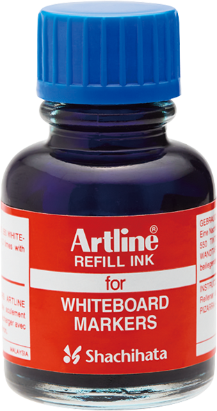 Artline TINTA DE RECAMBIO PARA ROTULADORES DE PIZARRA (20ml.)