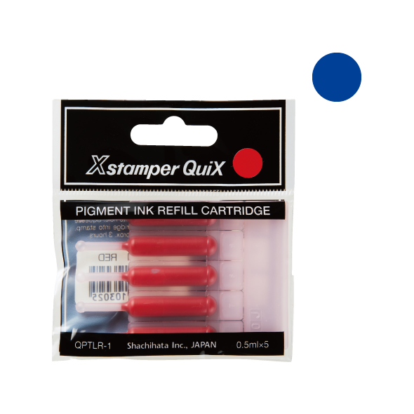 TINTA DE RELLENO PARA Xstamper QuiX (0.5ml x 5uds)