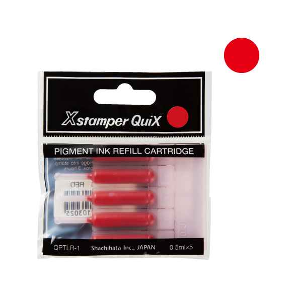 REFILL INK FOR Xstamper QuiX (0.5ml. x 5pcs)