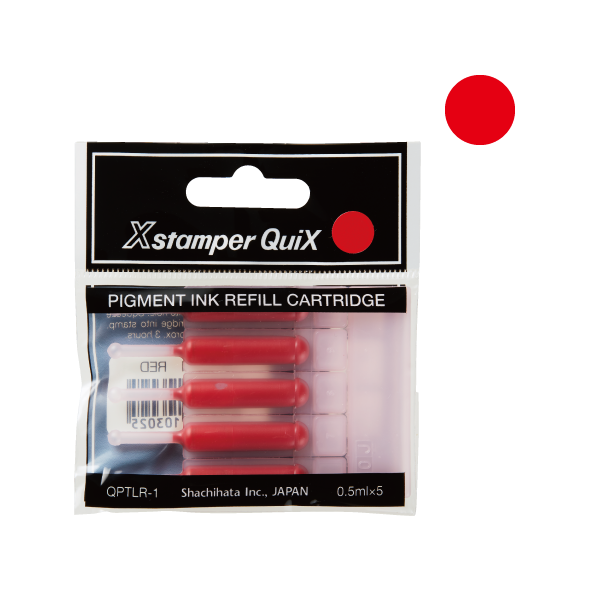 TINTA DE RELLENO PARA Xstamper QuiX (0.5ml x 5uds)