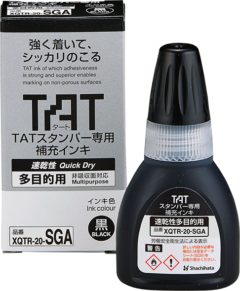 REFILL INK FOR TAT stamper Multi Purpose, quick dry (Japanese)