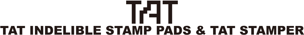 TAT INDELIBLE STAMP PADS & TAT STAMPER