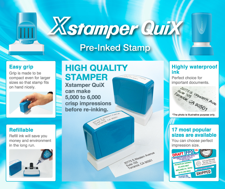 Picture of Xstamper QuiX