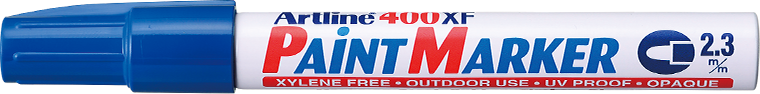 Artline400XF PAINTMARKER 2.3mm blue