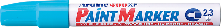Artline400XF PAINTMARKER 2.3mm lightblue