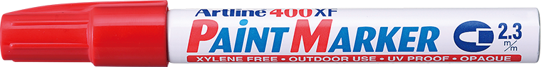 Artline400XF PAINTMARKER 2.3mm red