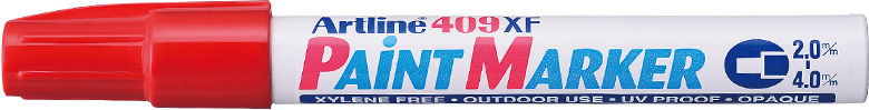 Artline409XF PAINTMARKER 2.3mm red