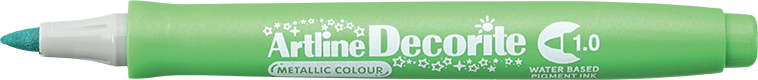 Artline Decorite 1.0 metallicgreen