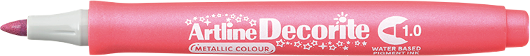 Artline Decorite 1.0 rosa metalizado