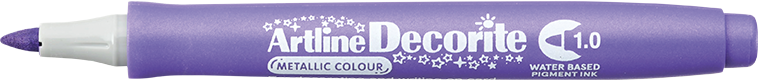 Artline Decorite 1.0 metallicpurple