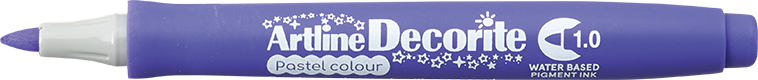 Artline Decorite 1.0 púrpura pastel