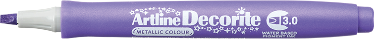 Artline Decorite 3.0 metallicpurple