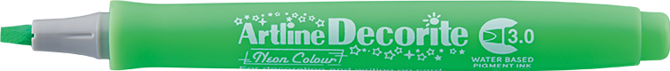 Artline Decorite 3.0 verde neón