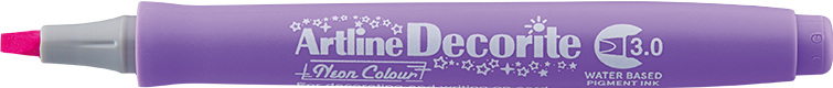 Artline Decorite 3.0 neonpurple