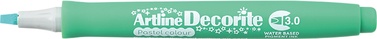 Artline Decorite 3.0 verde pastel