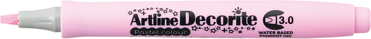 Artline Decorite 3.0 rosa pastel