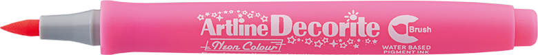 Artline Decorite Brush neonpink