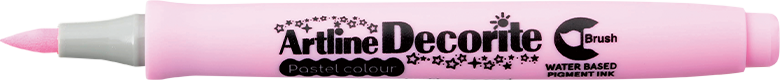 Artline Decorite Brush pastelpink