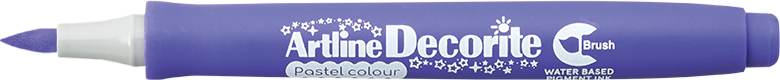 Artline Decorite Pincel violeta pastel