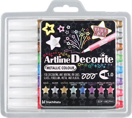 Artline Decorite conchas de 1.0 mm