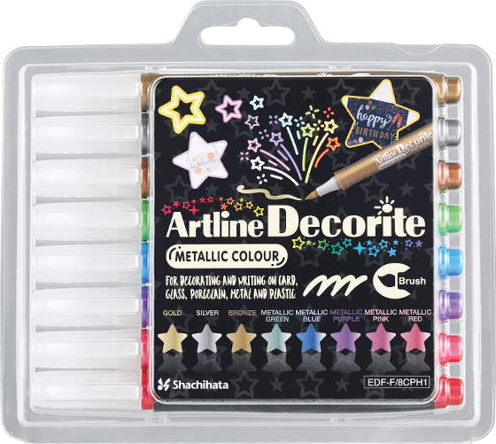 Artline Decorite cepillo de almejas