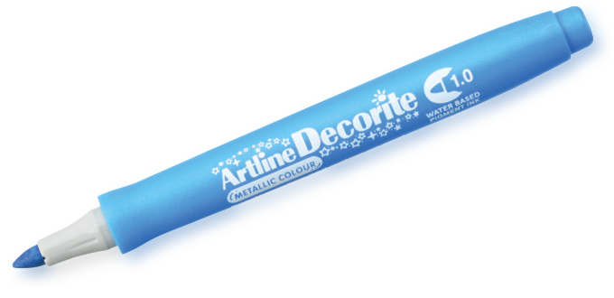Artline Decorite 1.0 metallicblue