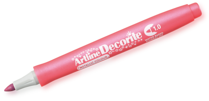 Artline Decorite 1.0 rosa metalizado