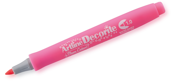 Artline Decorite 1.0 rosa neón