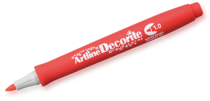 Artline Decorite 1.0 red