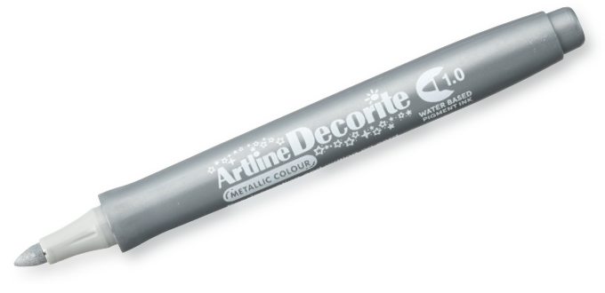 Artline Decorite plata 1.0