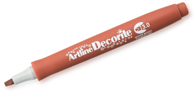 Artline Decorite 3.0 marrón