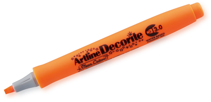 Artline Decorite 3.0 neonorange