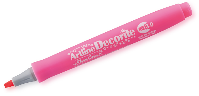 Artline Decorite 3.0 rosa neón